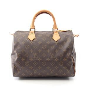 Louis Vuitton Speedy Monogram handbag canvas leather Brown